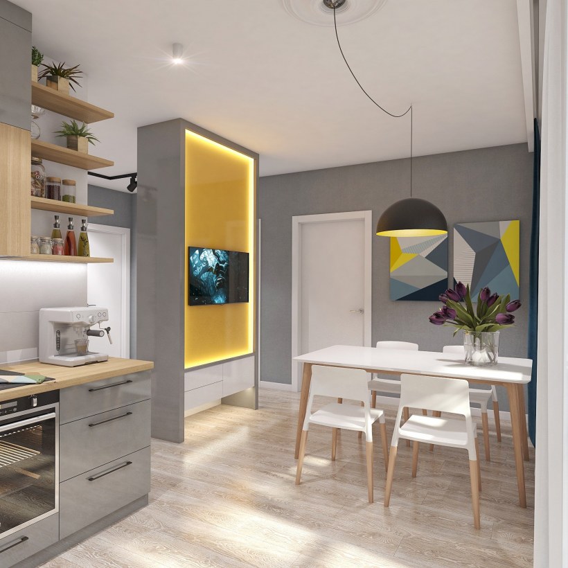 Кухня в авангардном стиле