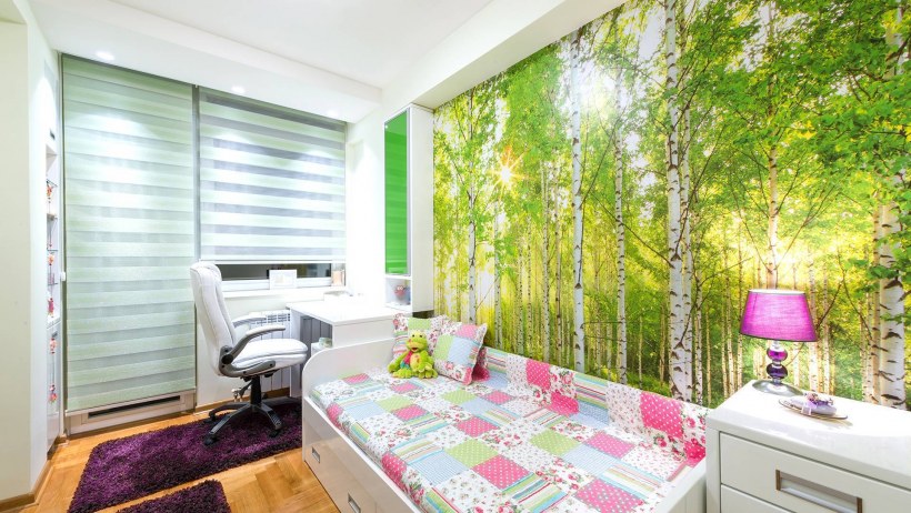 Обои для маленькой комнаты