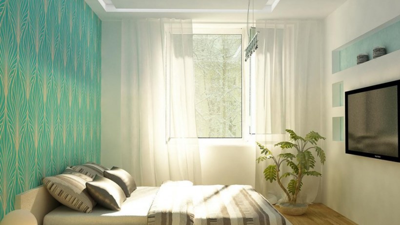 Обои для маленькой комнаты зрительно увеличивающие