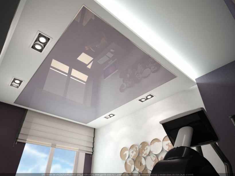 Профиль сп2 для натяжных потолков