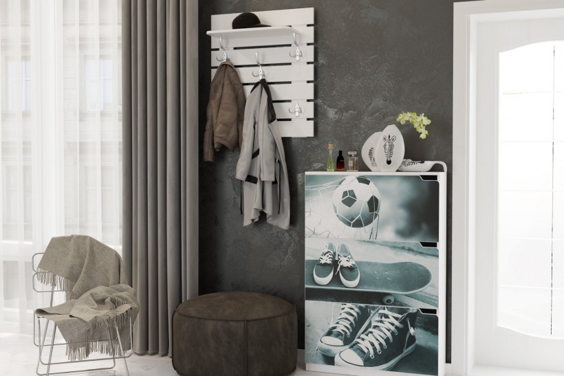 Вешалка настенная Квадро-м+ Даллас