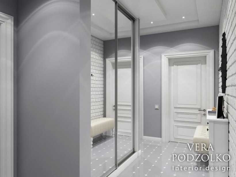 Большие зеркала в прихожую