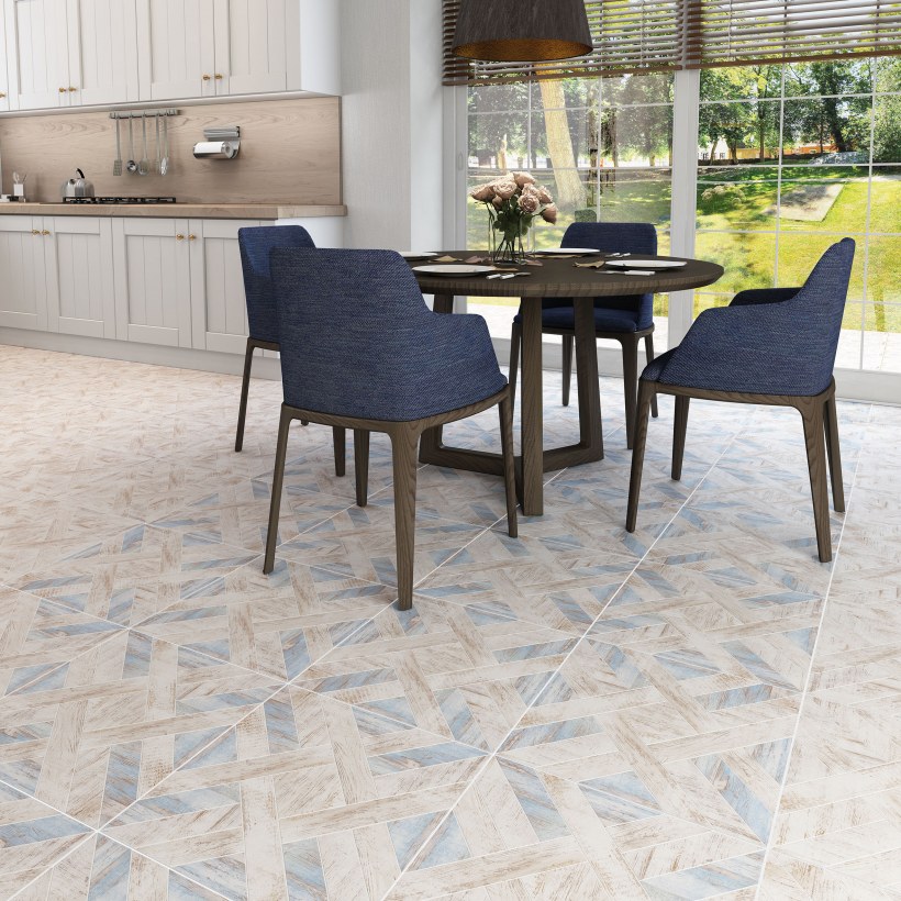 Керамогранит Консель синий 6046-0362