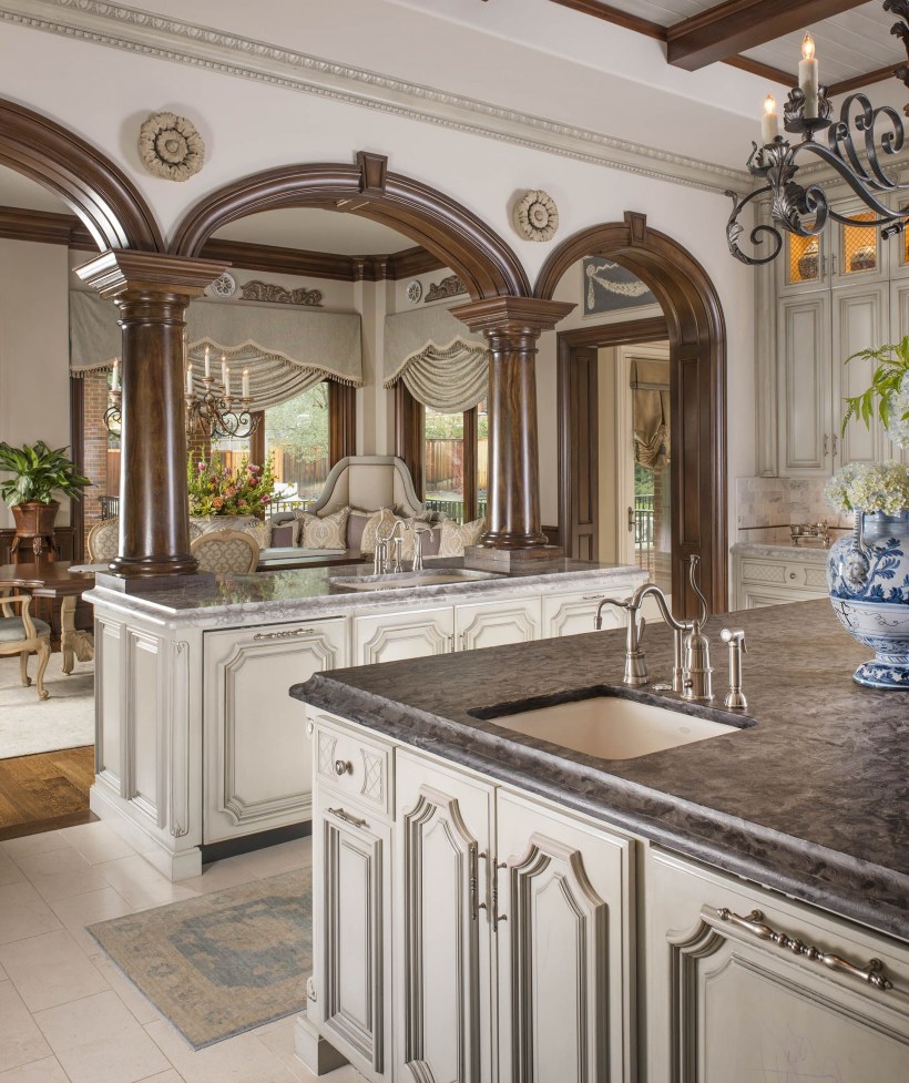 Интерьер шикарных кухонь