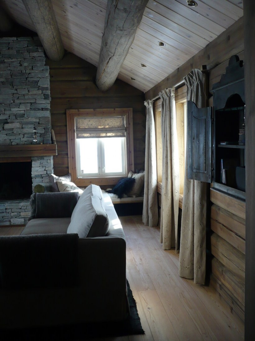 Норвежская дача Хитта интерьер