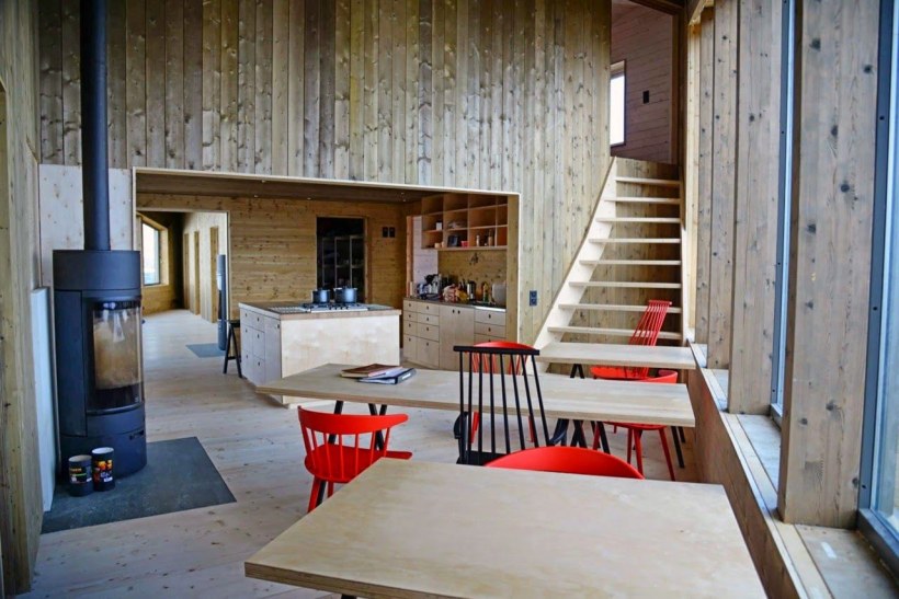 Дом в Норвегии внутри