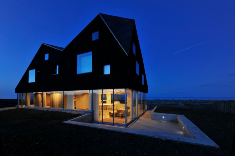 Норвежский домик внутри