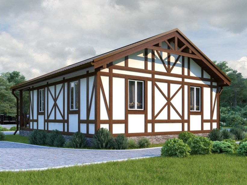 Фахверк 10х10