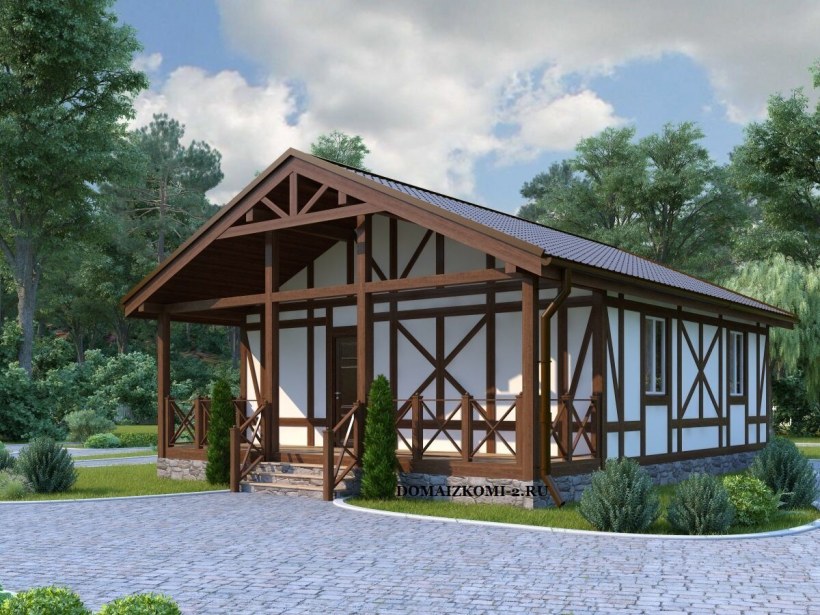 Фахверк 150 м2