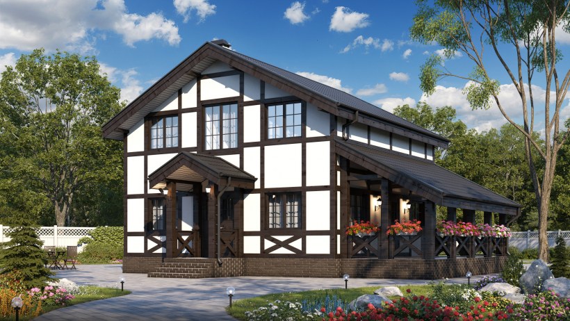 Дуплекс фахверк