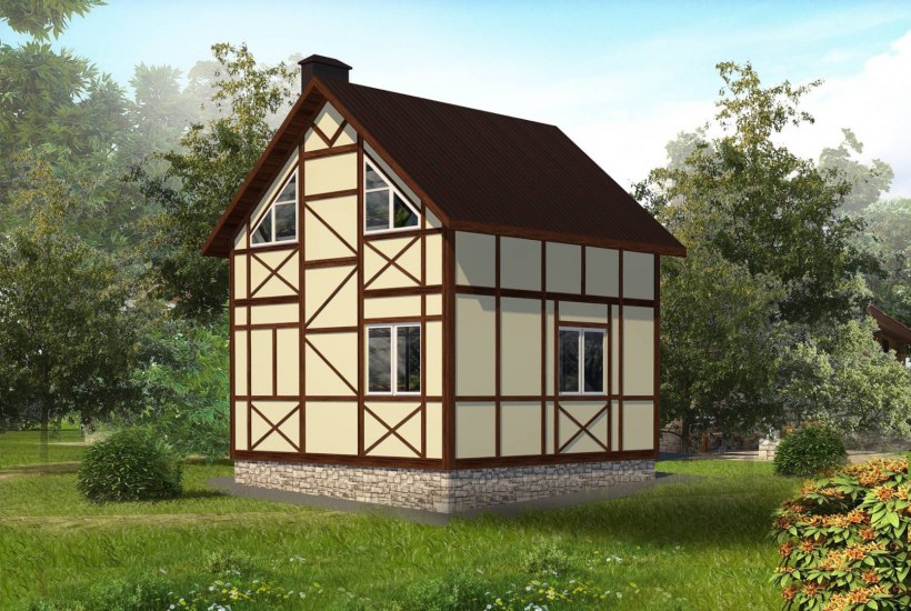 Фахверк 60м2