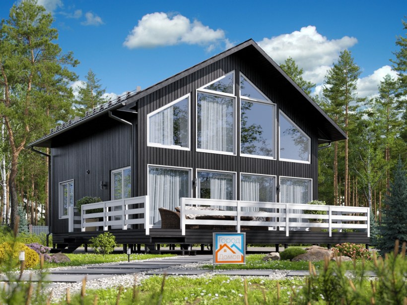 Каркасные дома в стиле фахверк