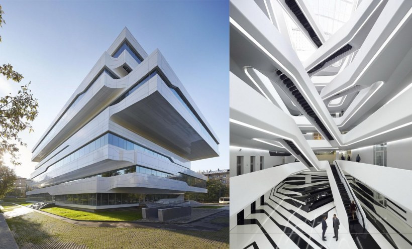 Захи Хадид в Москве архитектура