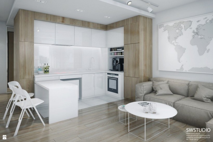 Кухонный гарнитур в стиле Минимализм