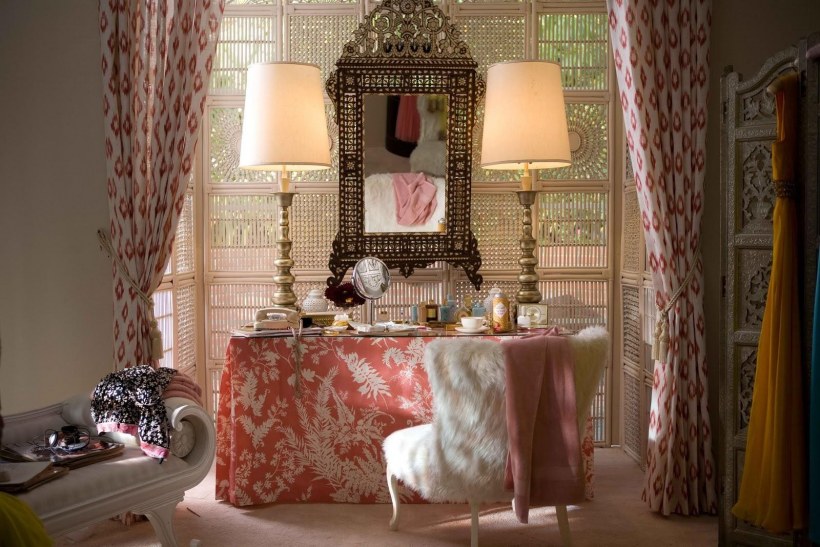 Будуарный интерьер