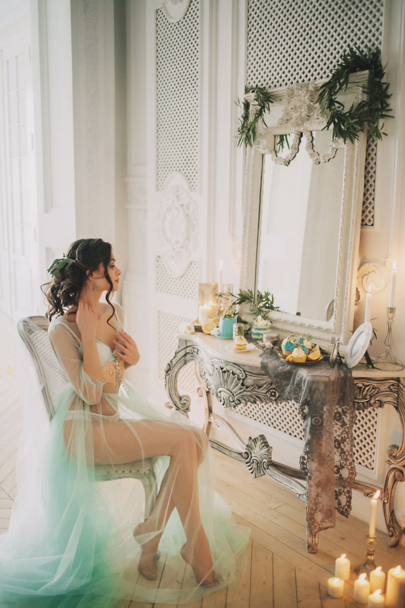 Утро невесты в стиле Будуар