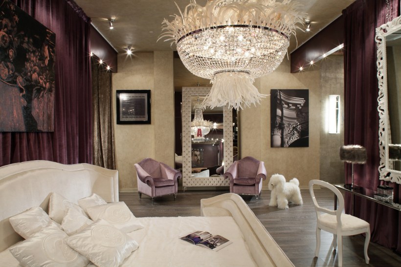 Будуар с цветами