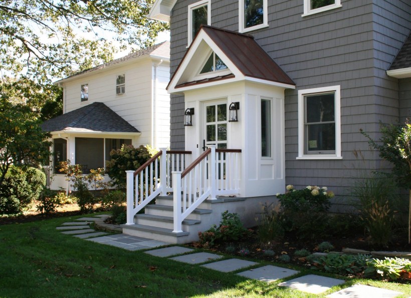 Крыльцо терраса в сельском доме