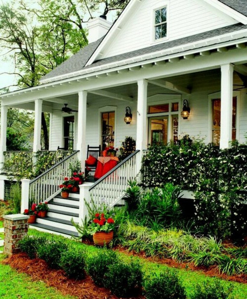 Терраса плитка в стиле Прованс