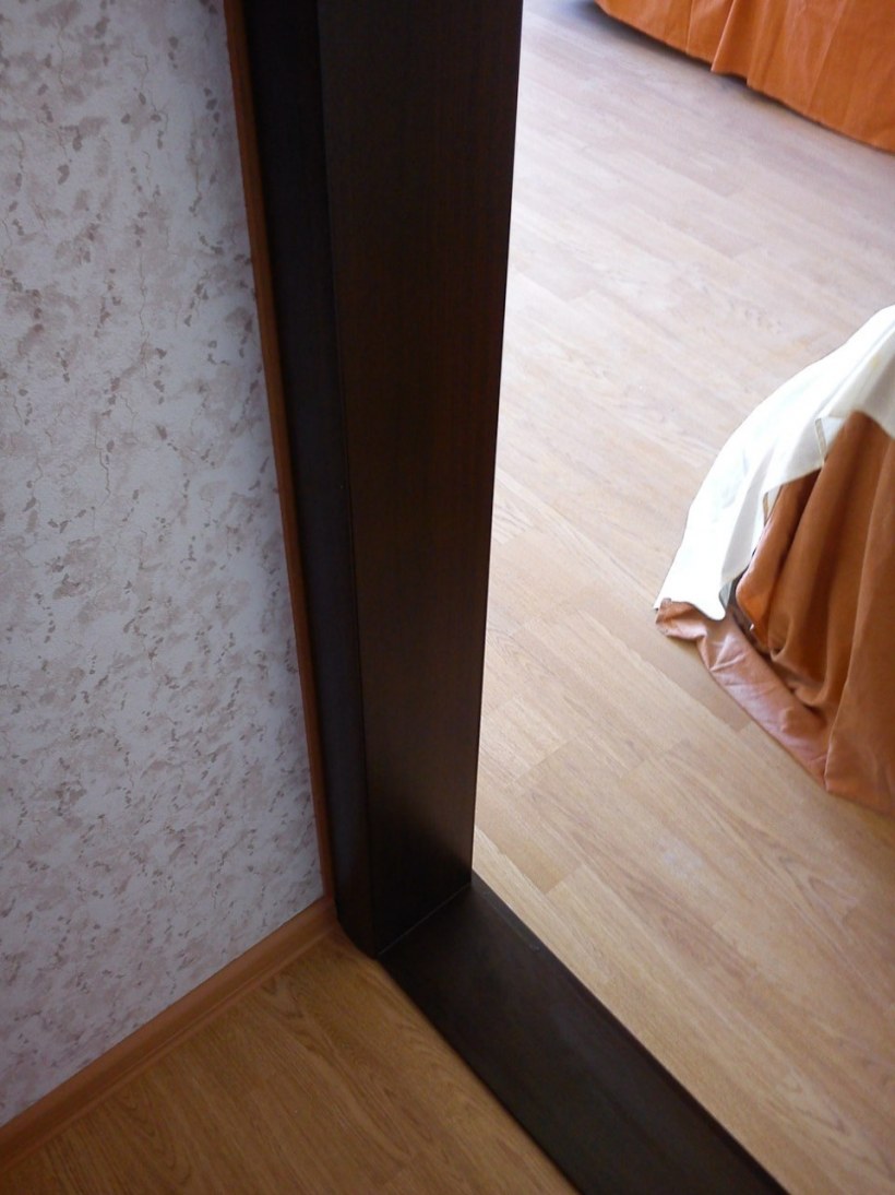 Отделка арки доборами