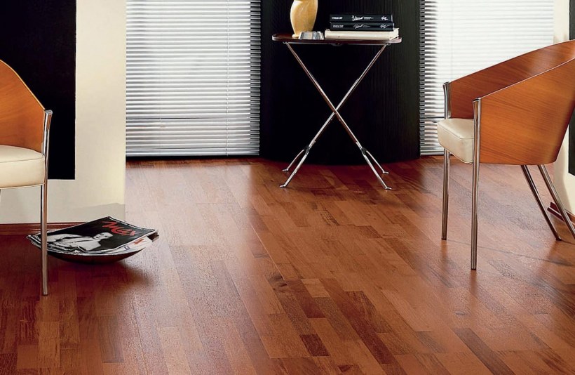 Массивная доска Кумару красный