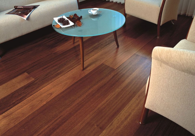 Паркетная доска Мербау, матовый лак