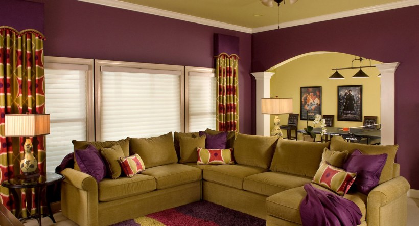 Интерьер в голубом цвете