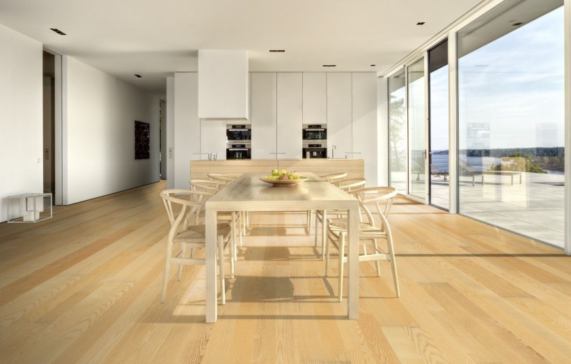 Паркетная доска Kahrs ясень дуб Арктик