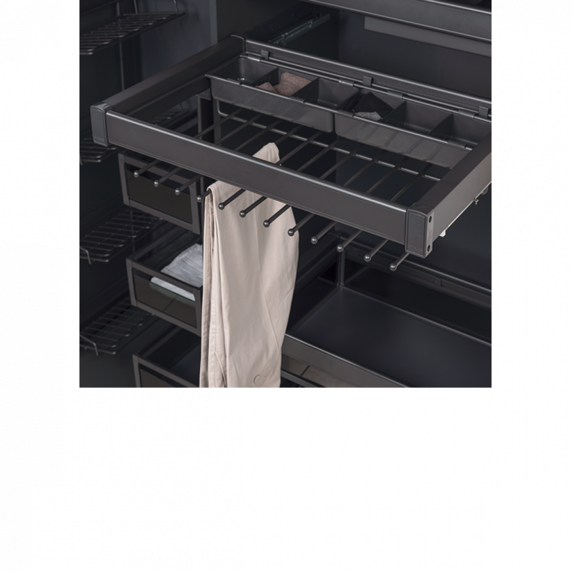 Гардеробная навесная система аристо