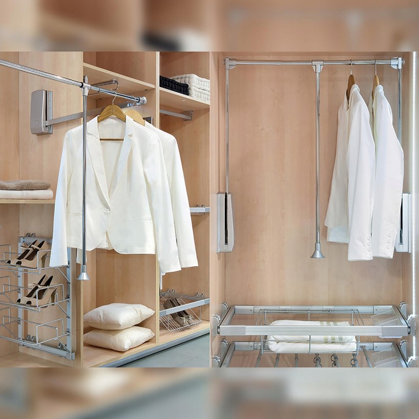 Гардеробная система Elfa чертежи