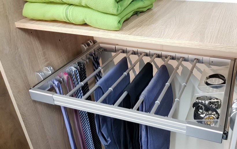 Система Elfa гардеробная корзина выдвижная