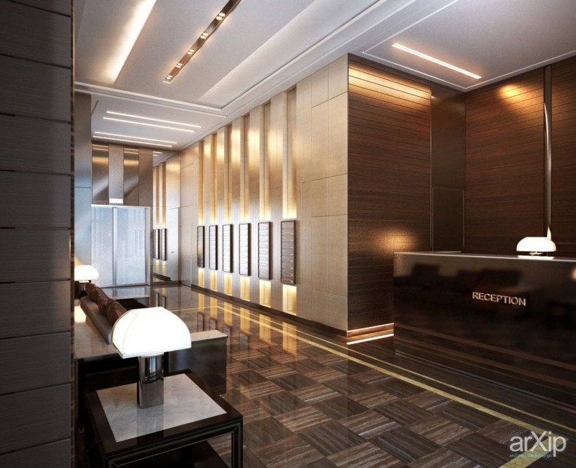 Вестибюль в современном стиле