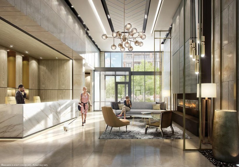 Рендер вестибюля