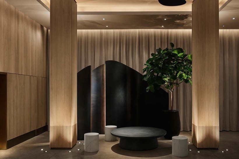 Современный отель интерьер лобби