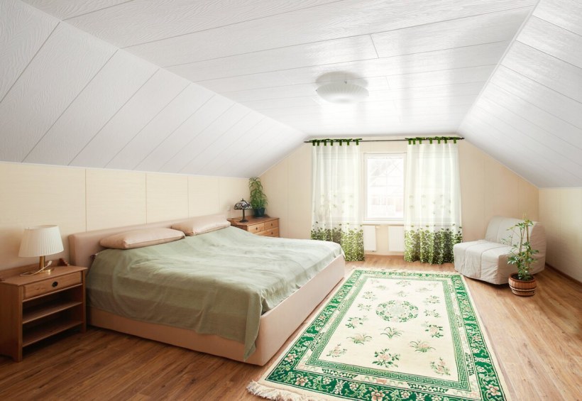Обустройство мансарды