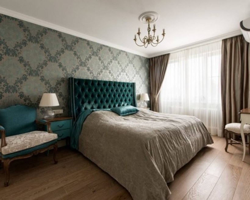 Спальни в стиле Неоклассика Тиффани