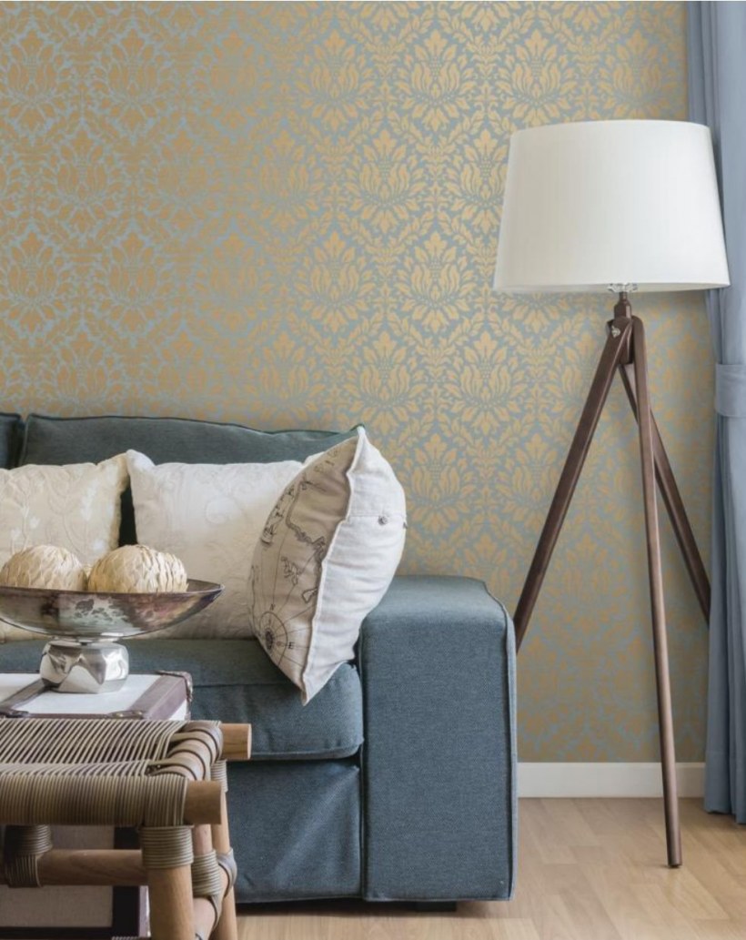 Aura Stripes and Damasks sd36104