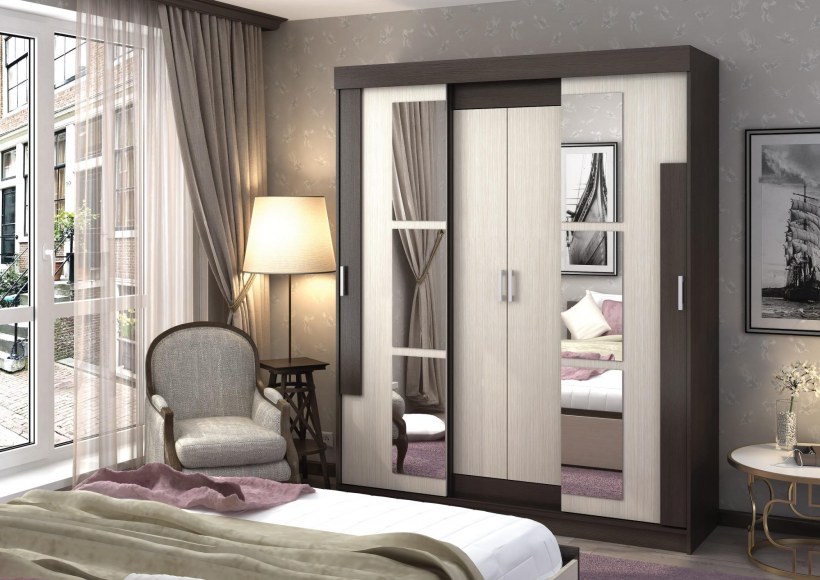 Шкаф-купе Стендмебель Фея