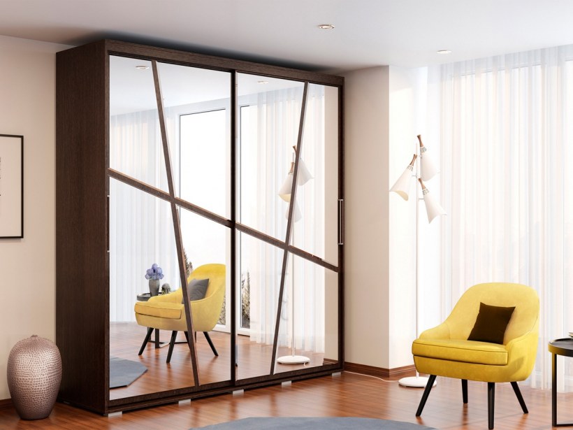 Шкаф-купе крафт-2 (БТС)