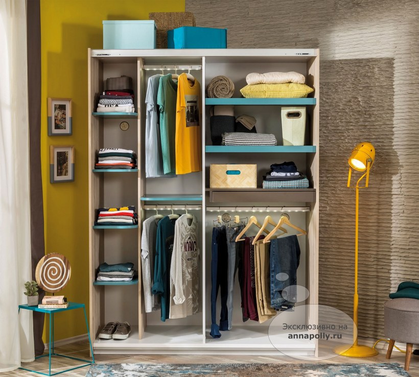 Шкаф купе для подростка мальчика