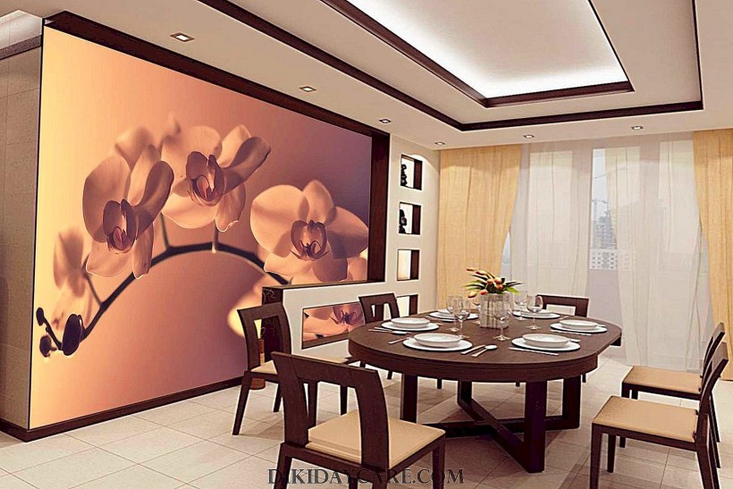 Красивые фотообои на кухню