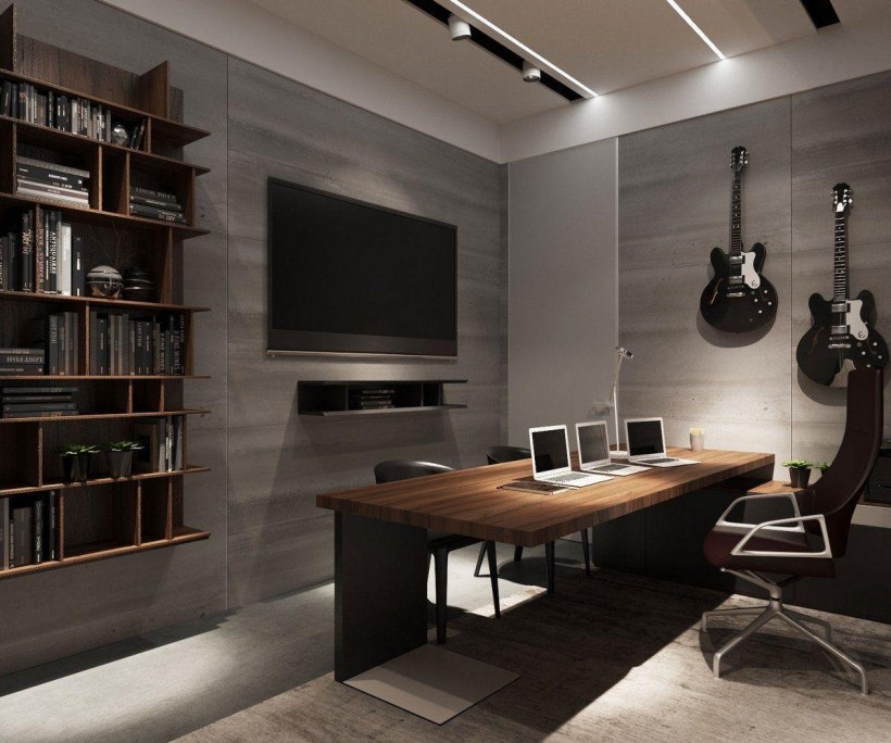 Стильные мужские интерьеры