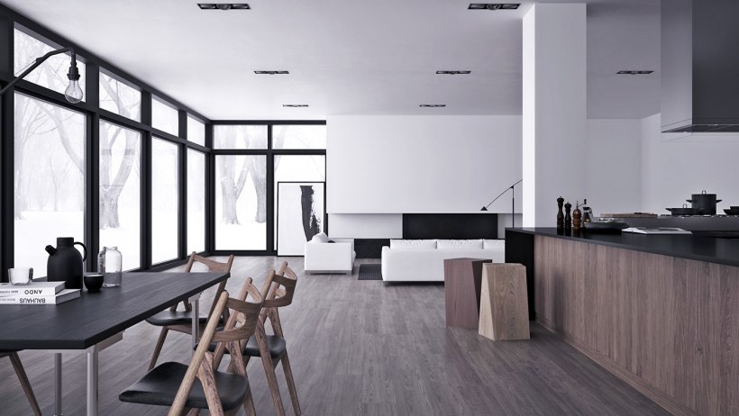 Минимализм в интерьере общественных помещений