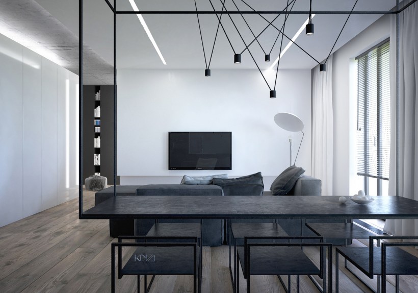 Стиль лофт Минимализм