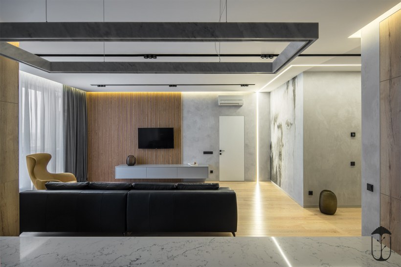 Строгий Минимализм в интерьере