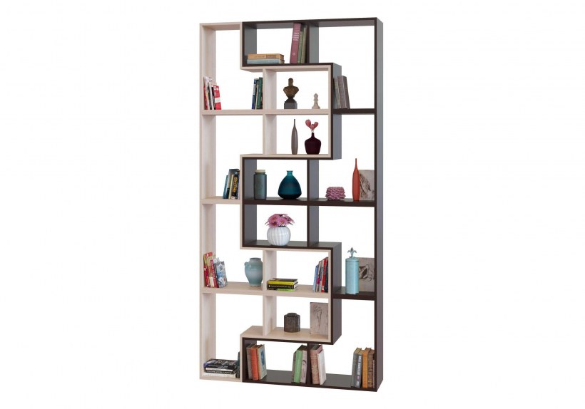 Стеллаж стильный 1760х300х1080 белый