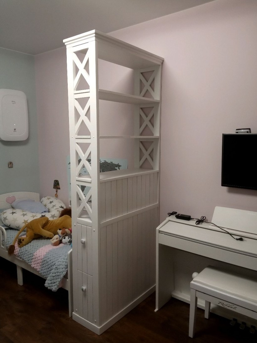 Стеллаж икеа каллакс зонирование