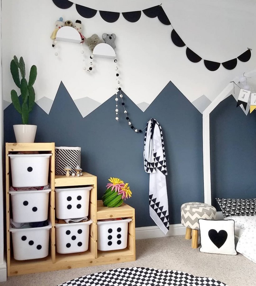 Декор икеа детской для мальчика