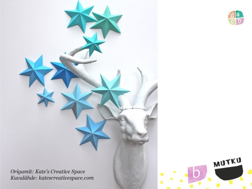 Оригами украшения для дома