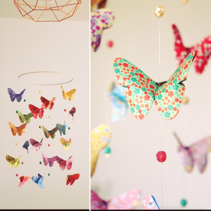 Журавлики на потолке